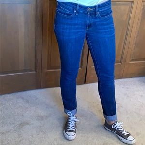 Gap premium straight jeans